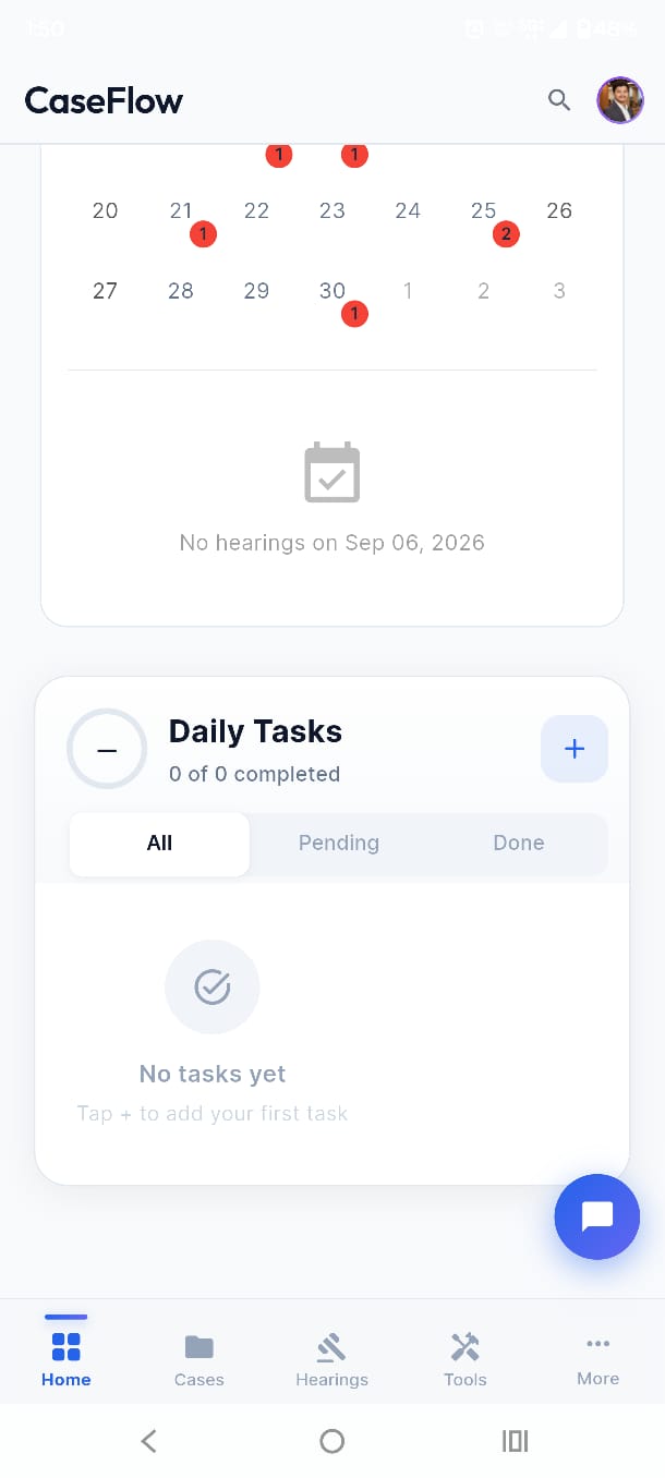 Calendar & Tasks