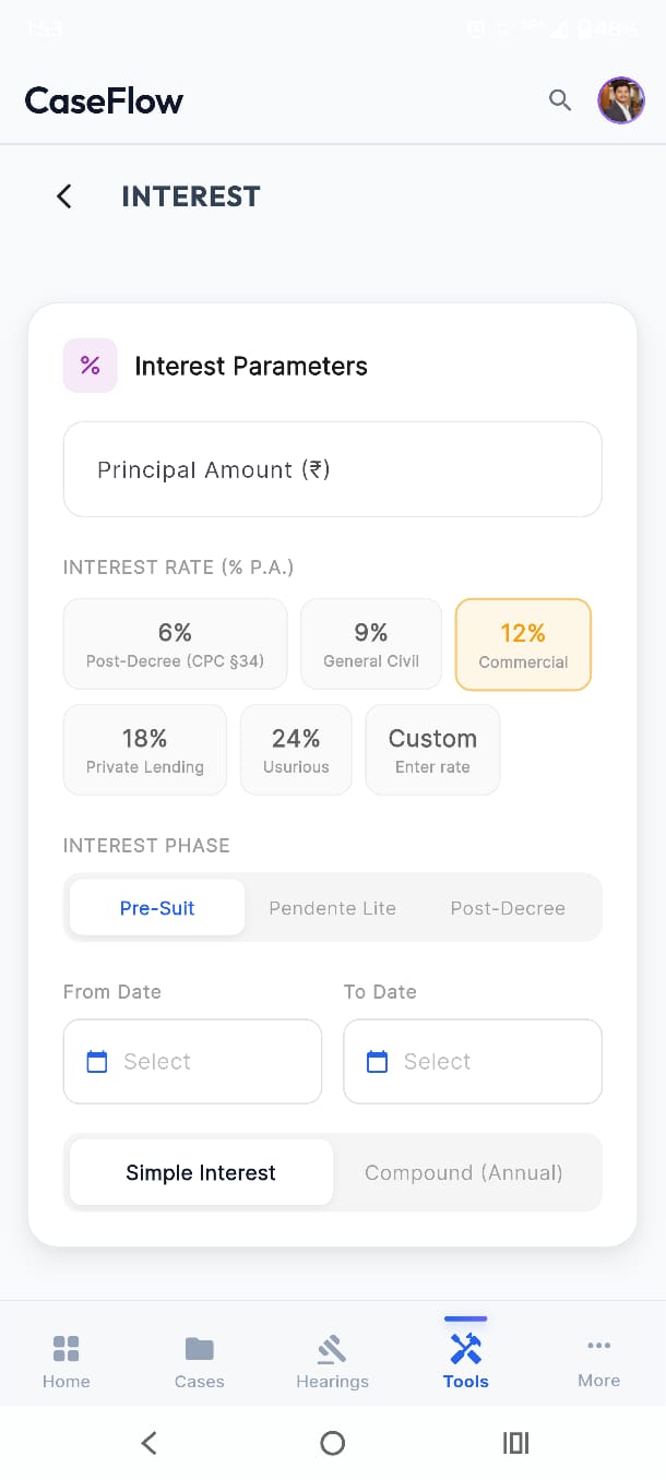 Interest Calculator